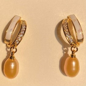 Addison Freshwater Pearl Earrings - image