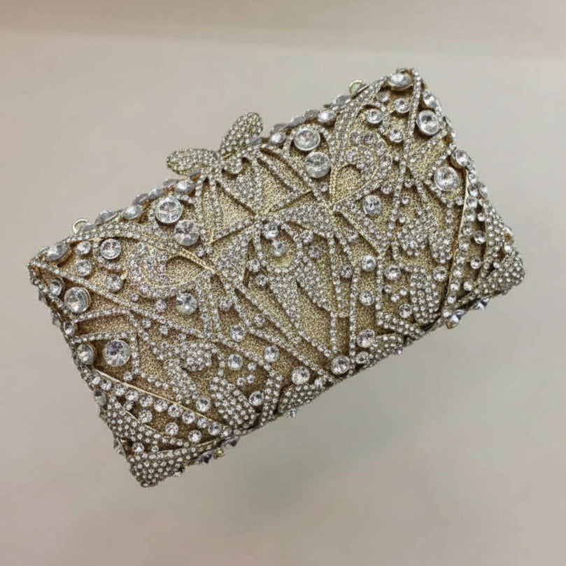 Richelle Crystal Clutch Bag – Frankie and Friends General Store