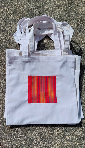 UPCYCLED CANVAS TOTE - image