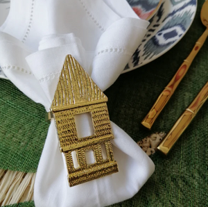 Bahay Kubo Napkin Ring - image
