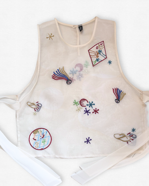 Afternoon Play Topper (Cream) - image