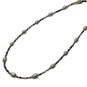 Mixed Gemstone Necklace 004 - image
