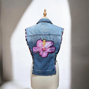 Gumamela Denim Vest - image