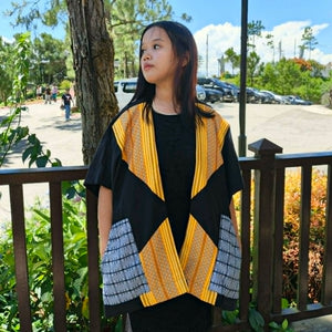 Mosaic poncho - image