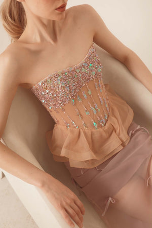 Blooming Night Corset - image