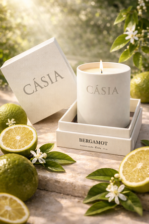 CASIA Bergamot Scented Soy Candle - image