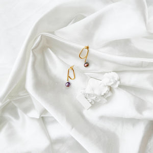 Nicole Pearl Earrings - image