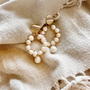 Adeliz Baroque Pearl Earrings - image