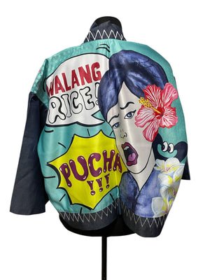 Rice Short Kimono - image