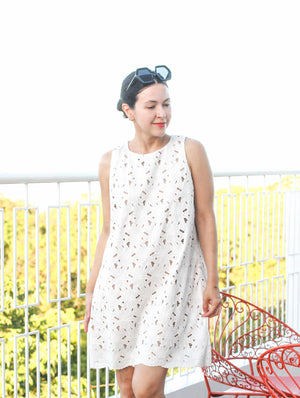 Maite Eyelet Dress - image