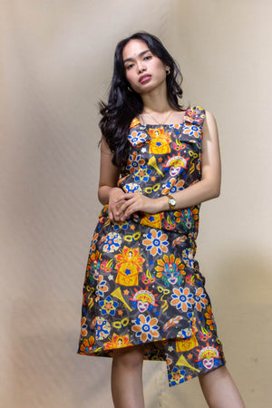 Masskara Double Ribbon Sleeveless