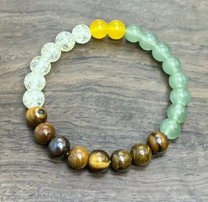 Mixed Jade, Citrine, Tiger's Eye - image