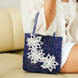 Belle Beaded Hand Bag - image