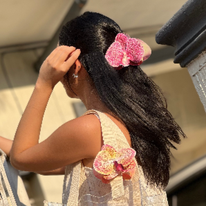 Orchid Hair Clamp - image