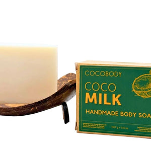 Cocobody, Handcrafted VCO Soap Cocomilk 100g - image