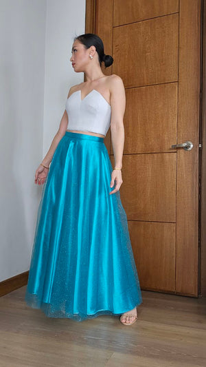 Gala Skirt in Lucerne Blue - image