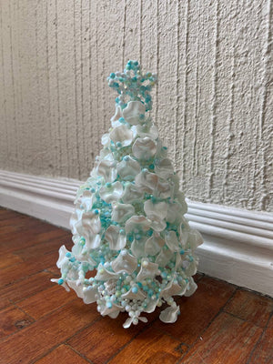 Beaded Christmas Tree Decor - image