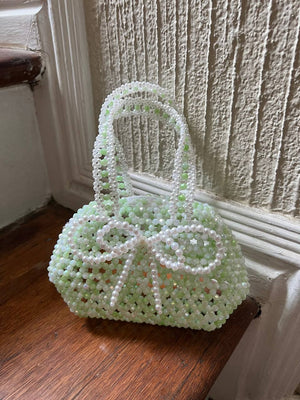 Penny Mini Beaded Hand Bag - image