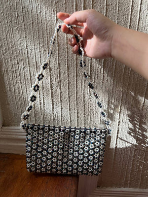 Stella Beaded Shoulder Bag - image