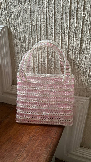 Jelly Beaded Hand Bag - image