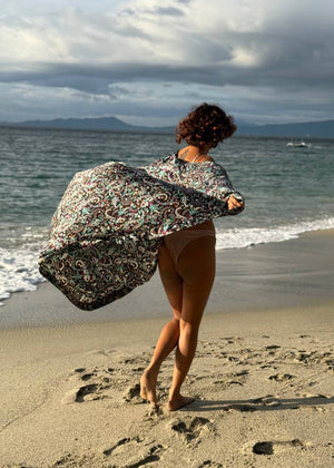 Indayog Flowy Kimono - image