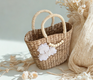 Seagrass mini handbag - image