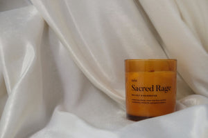 Sacred Rage - Sea Salt and Rain Scented Candle - image