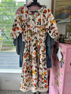 Thurman Dress in Fruit Print - image