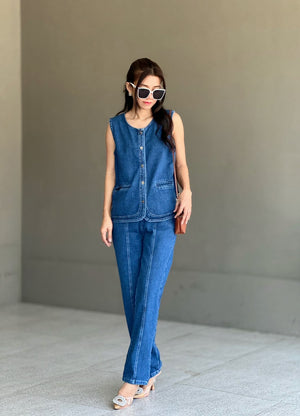 Aubrey Denim Set