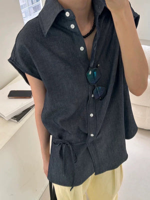 Chelsea denim top - image
