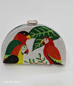 Esther Crystal Clutch Bag - image