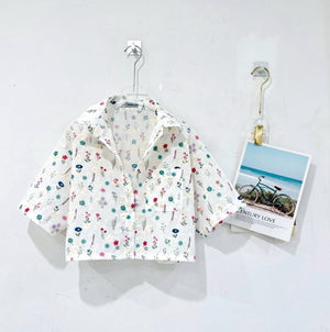 Andi eyelet top - image