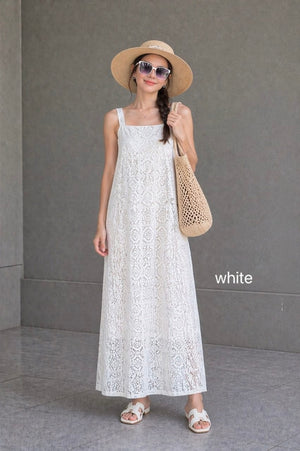 Dawn eyelet dress - image
