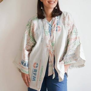 Ella Upcycled Kimono - image