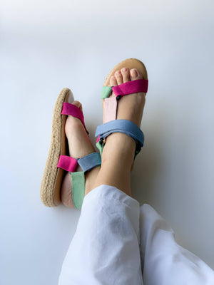 Siargao Espadrilles in Berry Fuchsia - image