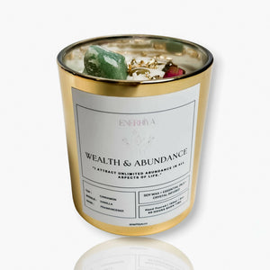 Wealth and Abundance Scented Soy Candle - image
