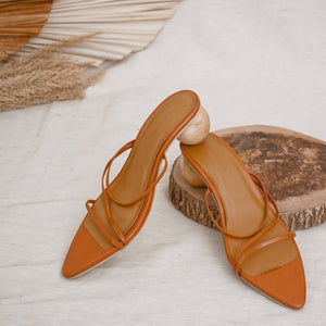 Polly Pointed Toe Block Heel - image