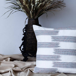 Handwoven Upcycled Cushion Cover - image