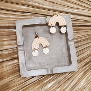 Pearl Clay Earrings - image