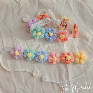 XS-M Daisy Crochet Necklace - image