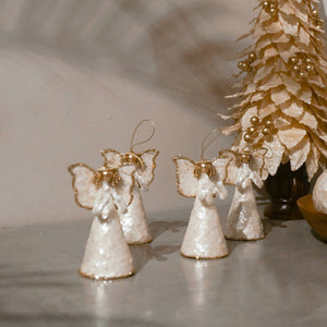 Capiz Angel Ornament (Set of 4) - image