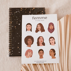 Femme Sticker Sheet - image
