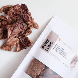 All Natural Dehydrated Pork Lung Dog and Cat Treat - image