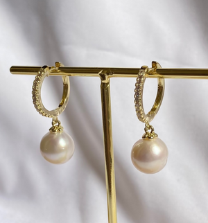 Zoe Freshwater Pearl Earrings - image