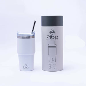 Fibo Classic Desk Tumbler with Stainless Straw 20oz (610ml) - image