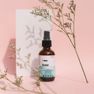 Amber Glass Pocket-sized Natural Disinfectant - image