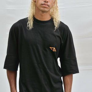 Dub Hem Tee | Black - image