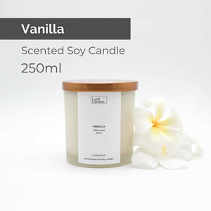 Vanilla Scented Soy Candle (250ml) by Lumi Candles PH - image