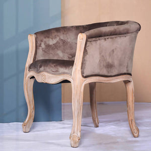 Olivia Accent Chair in Taupe - image