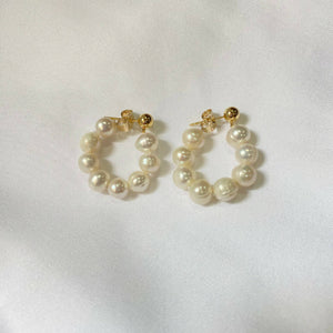 Lillian Freshwater Pearl Earrings - image